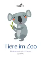 Vorschau - Fördermaterial/Inklusion - Zootiere DaZ - Wilde Tiere - Tiere im Zoo DaZ - Zootiere Bildkarten & Wortkarten - Bild- Wortkarten - Tafelmaterial - Zuordnungskarten - Seite 1