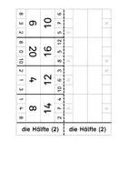 Vorschau - Fördermaterial/Inklusion - Klammerkarten halbieren und verdoppeln bis 20 - Seite 3