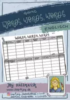 Vorschau - Arbeitsblätter - Spiel "Words, words, words" - Deckblatt