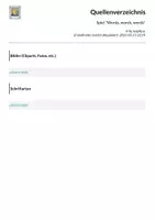 Vorschau - Arbeitsblätter - Spiel "Words, words, words" - Seite 1