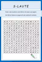 Aperçu - Feuilles d'exercices - Deutsch: Die Sache mit den S-Lauten XL - Page 3