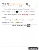 Aperçu - Feuilles d'exercices - La maison hantée - Lecture et écriture 1er cycle - Page 3