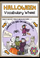Vista previa - Hojas de trabajo - HALLOWEEN - Vocabulary Wheel - Portada