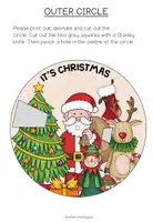 Vista previa - Manualidades / Dibujos para colorear - CHRISTMAS - Vocabulary Wheel - página 2