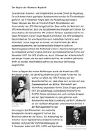 Vorschau - Stundenentwürfe - Der Beginn der Weimarer Republik Texte Aufgaben Lösungen - Seite 2