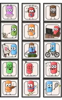Vorschau - Spiele - Present Progressive - Pairs Game - Seite 1