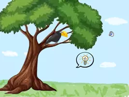 Vorschau - Präsentationen/Tafelbilder - DEUTSCH: animierte Fabel "Rabe und Fuchs" (Key/PP/Video) - Seite 3