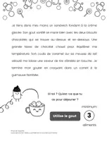 Aperçu - Feuilles d'exercices - Situation Écriture Bonbons Description Informatif - Page 3