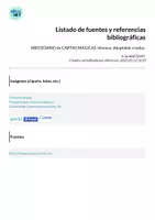 Vista previa - Unidades / Secuencias / Situaciones de Aprendizaje - ABECEDARIO de CARTAS MÁGICAS. Idiomas: Adaptable a todos. - página 1