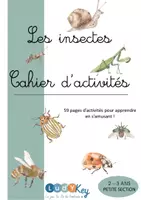 Aperçu - Jeux - CAHIER D'ACTIVITES PETITE SECTION INSECTES - Page de couverture