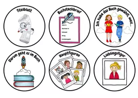 Vorschau - Arbeitsblätter - Leserolle für Klasse 3 und 4 inkl. Auftragskarten und Bewertungsbogen - Seite 2