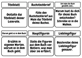 Vorschau - Arbeitsblätter - Leserolle für Klasse 3 und 4 inkl. Auftragskarten und Bewertungsbogen - Seite 3