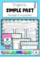 Vorschau - Arbeitsblätter - English Grammar - Lerntheken (present / future / past / conditional) SOL (wachsendes Paket) - Seite 1