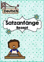 Vorschau - Stationenlernen - Klettmappe: Satzanfänge (Rezept) - Seite 2