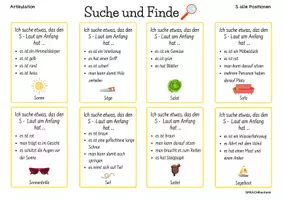 Vorschau - Spiele - Suche und Finde Spiel Artikulation S - Seite 2