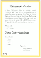 Vorschau - Poster - Tafelkalender mit Geburtstagen und Jahreszeiten - Seite 1