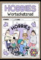Vista previa - Hojas de trabajo - HOBBIES - Wortschatzrad - Portada