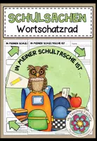 Vista previa - Manualidades / Dibujos para colorear - SCHULSACHEN - Wortschatzrad - Portada