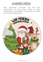 Vista previa - Hojas de trabajo - WEIHNACHTEN - Wortschatzrad - página 2