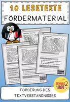 Vorschau - Arbeitsblätter - 10 Lesetexte Textverständnis: Kriege Katastrophen Pandemie - Deckblatt