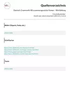 Vorschau - Arbeitsblätter - Deutsch: Grammatik AB zusammengesetzte Nomen - Wortbildung - Seite 1