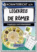 Vorschau - Unterrichtsreihen - Materialpaket "Die Römer" - Lerntheke, 2 Legekreise mit Begleitmaterialien und Bilddatei - Seite 1