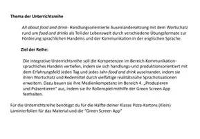Vorschau - Stundenentwürfe - Unterrichtsreihe zu "Food and Drinks" and "Order a Pizza" - Seite 2