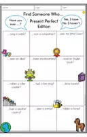 Vorschau - Arbeitsblätter - Find Someone Who... - Present Perfect Edition (Have you ever..?) - Seite 2