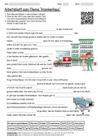 Vorschau - Arbeitsblätter - Arbeitsblatt "Krankenhaus" + Onlineübung & MP3 + Mindmap + Infografik - Deckblatt