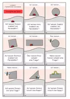 Vorschau - Spiele - Lesespiel Flächenformen und Insekten - Seite 1