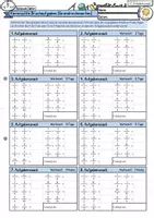 Vorschau - Arbeitsblätter - Bruchrechnung Grundrechenarten (4-x diff. Aufgabensnack) - Seite 3