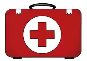 Vorschau - Mal- und Bastelvorlagen - Das Hilfsverb do - First Aid Kit - Seite 3