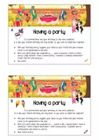 Vorschau - Bildkarten - Having a party - Role Play/Rollenspiel – Mündliche Prüfung Englisch (oral exam) - Seite 2