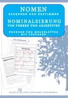 Aperçu - Feuilles d'exercices - Deutsch: Großschreibung und Nominalisierung - Merkblätter und Übungen - Page de couverture