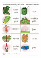Aperçu - Jeux - in the garden MATCHING CARDS game / jeux Anglais - Page 3