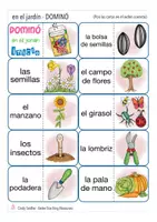 Vista previa - Juegos / Gamificación - en el jardín Dominó Español - página 1