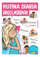 Vista previa - Juegos / Gamificación - rutina diaria ¡Recuerda! juego Español - Portada