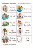 Vista previa - Juegos / Gamificación - rutina diaria ¡Recuerda! juego Español - página 2