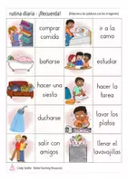 Vista previa - Juegos / Gamificación - rutina diaria ¡Recuerda! juego Español - página 3