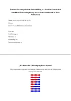 Vorschau - Stundenentwürfe - Unterrichtsentwurf Mathe Zahlzerlegung - Seite 2