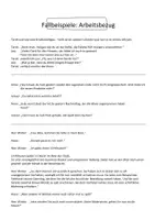 Vorschau - Text - Fallbeispiele Gespräche Arbeitsbezug - Kommunikation - Seite 1