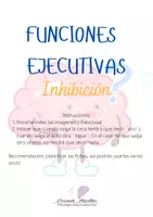 Vista previa - Hojas de trabajo - FUNCIONES EJECUTIVAS - INHIBICION - Portada