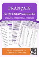 Aperçu - Feuilles d'exercices - Français: discours indirect - Page de couverture