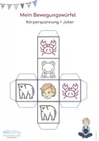 Vorschau - Spiele - Bewegungs-Würfel zur Schreibvorbereitung - Seite 2