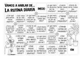 Vorschau - Spiele - LA RUTINA DIARIA - Español / Spiel Spanischunterricht (Tagesablauf) - Seite 2