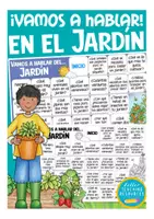 Vorschau - Spiele - EN EL JARDÍN - Español / Spiel Spanischunterricht (im Garten) - Deckblatt