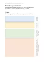 Vorschau - Arbeitsblätter - Materialpaket Präsentation erstellen - Deckblatt