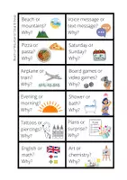 Vorschau - Spiele - Beach or Mountains? - Stop&Swap - Speaking - oral exam - Deckblatt