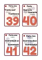 Aperçu - Cartes / Images - Cartes avec images en français, espagnol et anglais - Page 1