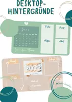 Vorschau - Anderer Materialtyp - Desktop-Hintergründe/ Desktop-Organizer - Deckblatt